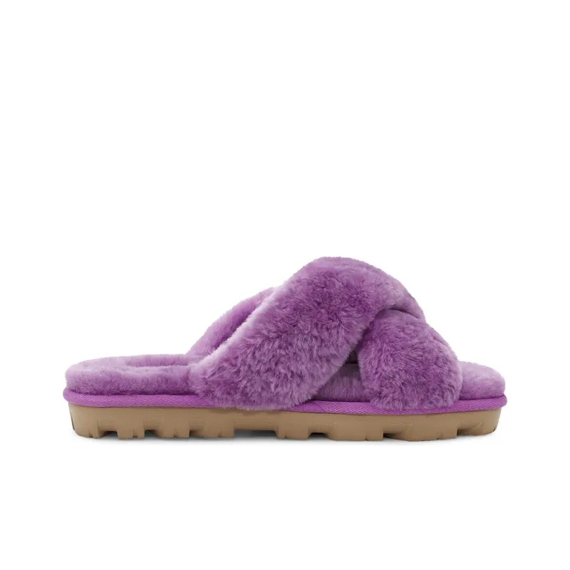 UGG Fuzzette Purple Slippers Women's-1