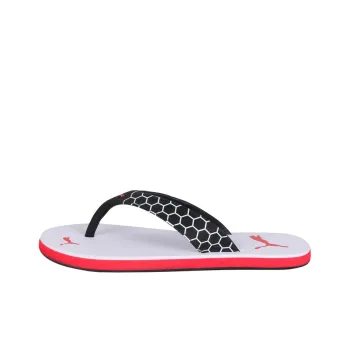 PUMA Breeze Graphic IDP Slide Slippers Men's White Red