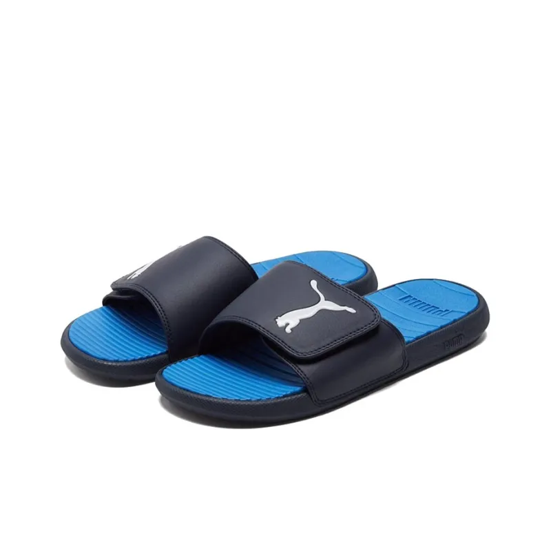 PUMA Cool Cat Sport Slipper Black/Blue/White-2