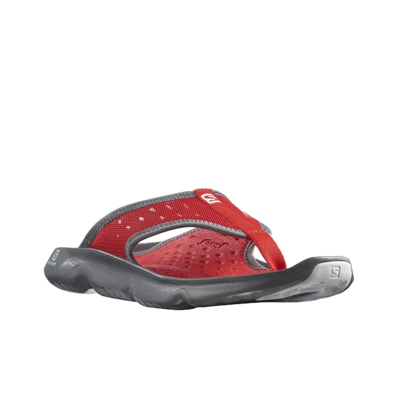 SALOMON Reelax Moc 5.0 Casual Sports Slippers Men's Red-2