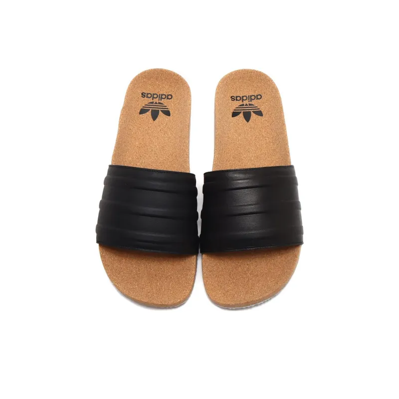 Adidas Adilette Premium Black Cork-3