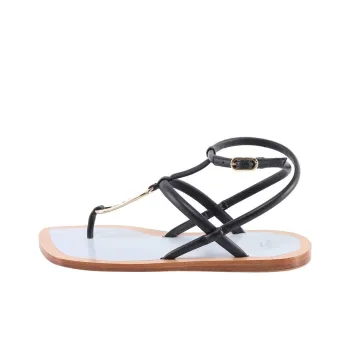 FENDI One Strap Sandals Women's Black