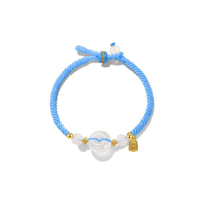 Teddy Bear Collection Chalcedony Bracelets Unisex-0