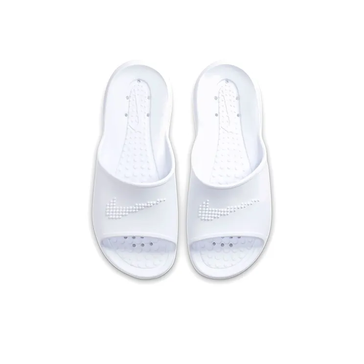 Nike Victori One Shower Slide Triple White Women's-2