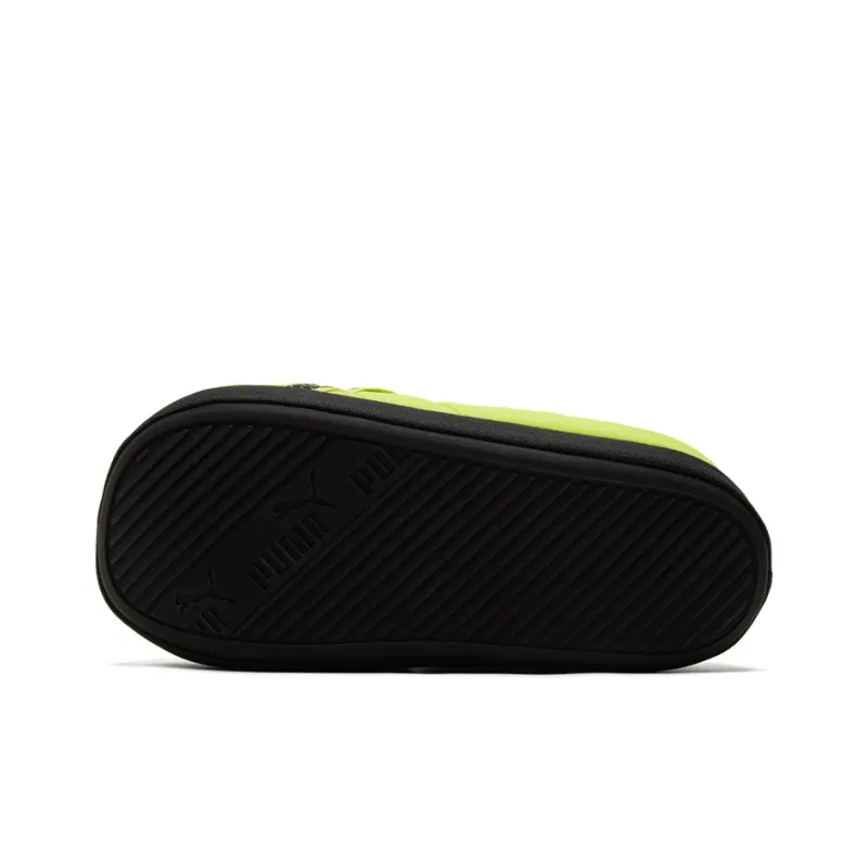 PUMA Scuff Slippers 'Fluo Yellow'-5