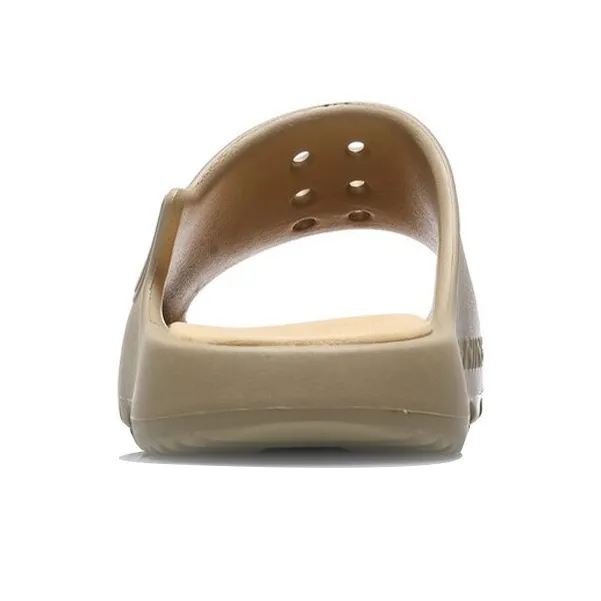 LiNing Rubber Sole Quiet Slide Slippers Men's Khaki-3