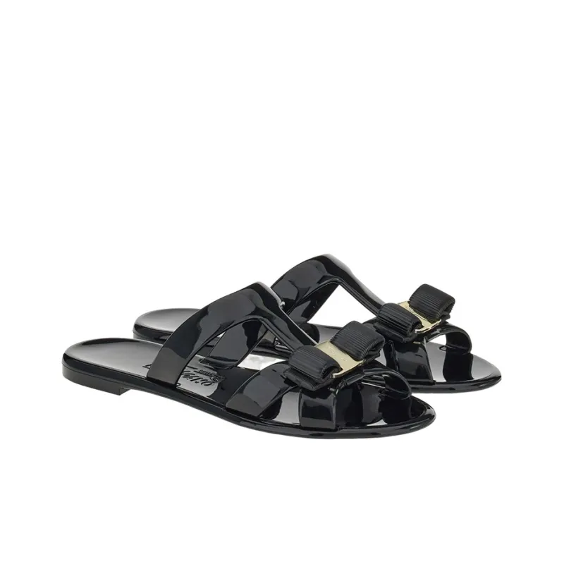 FERRAGAMO Lylia Vara Bow Flip Flips-2