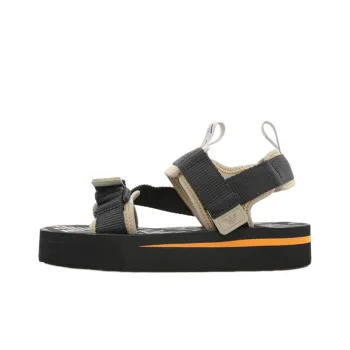 EMPORIO ARMANI Strap Sandals Men's Black Gray Orange
