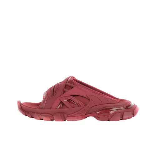 Balenciaga Track Slide Sandal Burgundy