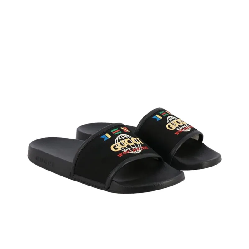 GUCCI Worldwide Flag Slides-1