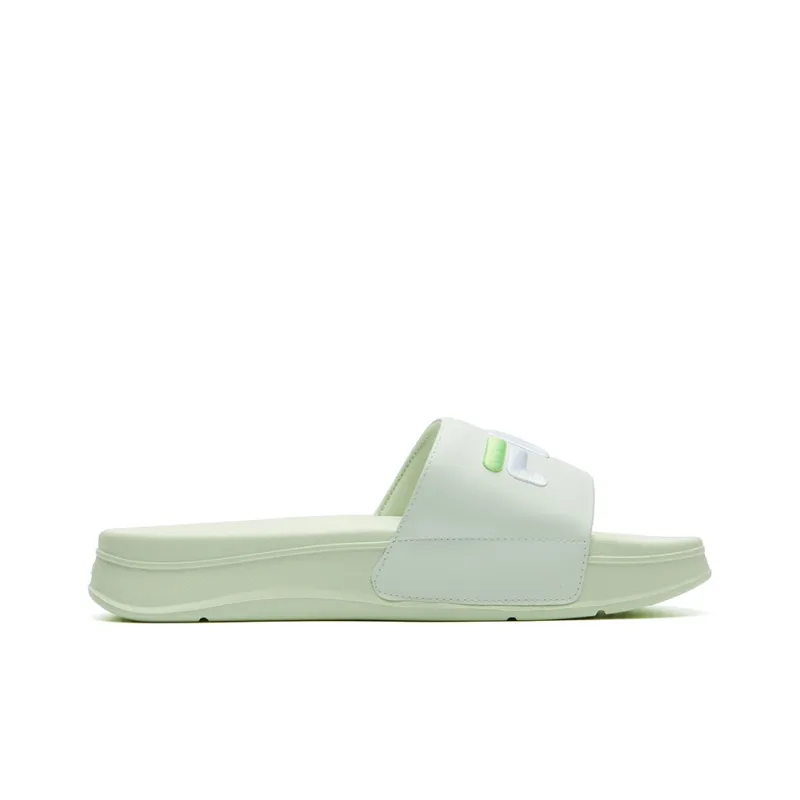 FILA Minimalistic Casual Beach Green Slippers Women's-1