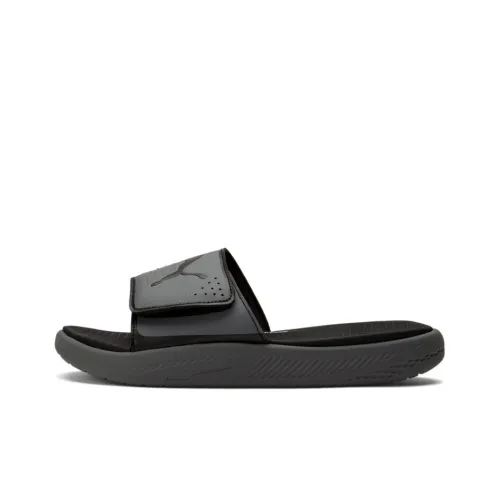 PUMA Softride Slide Slippers Men Black/Grey