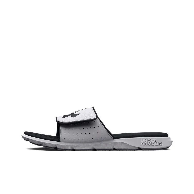 Under Armour Ignite 7 Slides 'White Black'-0