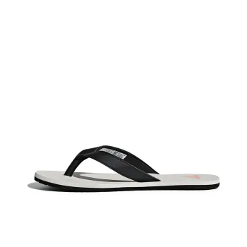 Adidas Eezay Essence Black White Red Slippers 'Black White Red'
