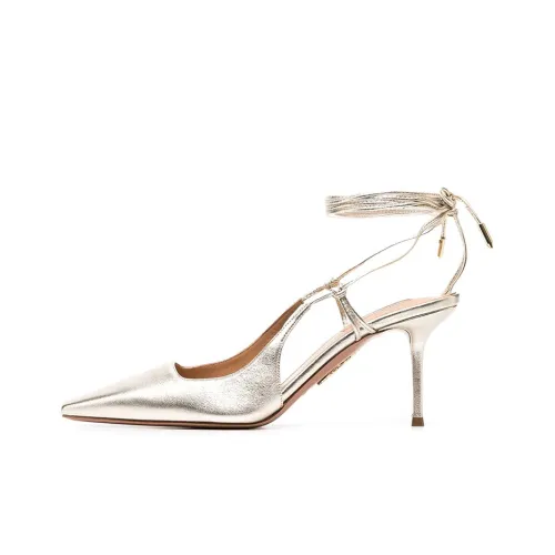 AQUAZZURA High Heels Women's Gold