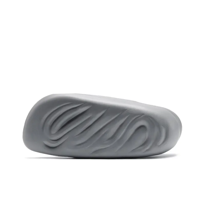 UZIS Quiet Abrasion Resistant Slide Slippers Unisex Lava Gray-6