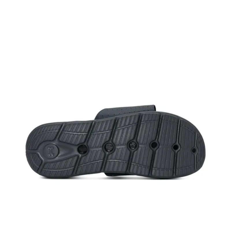 Under Armour Ignite 7 Graphic Strap Slide 'Pitch Grey Black'-4