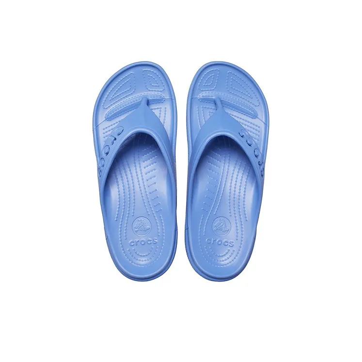 Crocs Baya Minimalistic Casual Flip Flops Blue-4