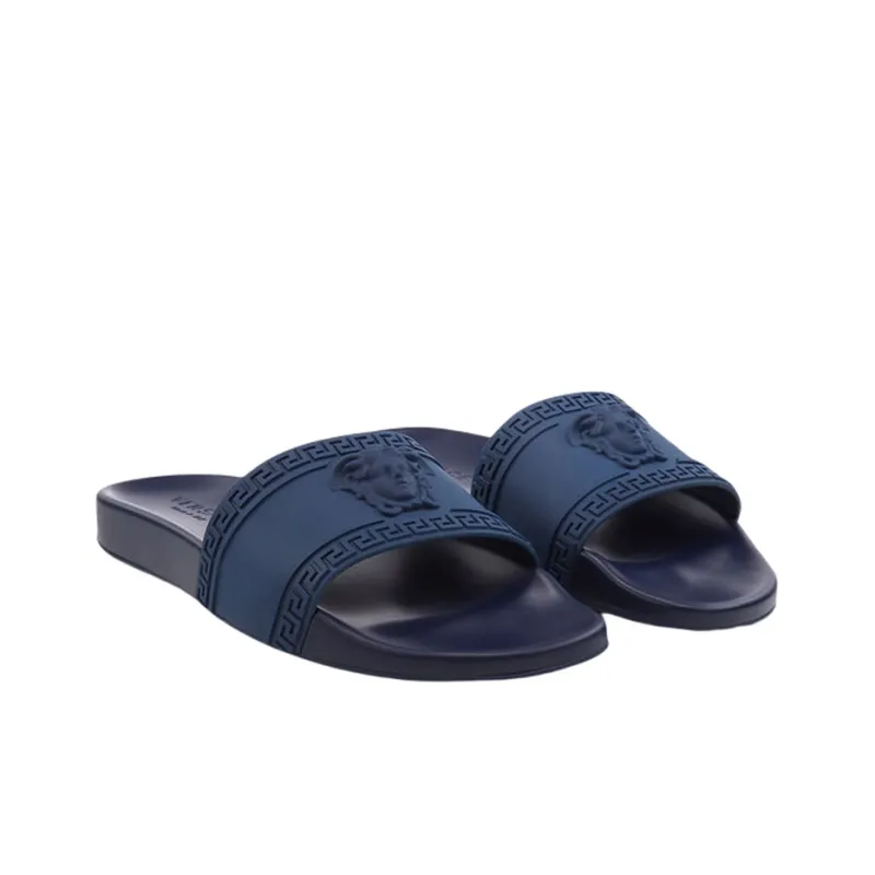 VERSACE Palazzo Slides Navy-1
