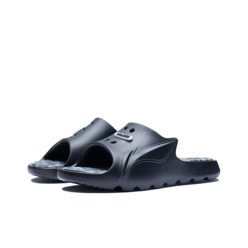 LINING Lnbb Slides 'Black Camo'-2