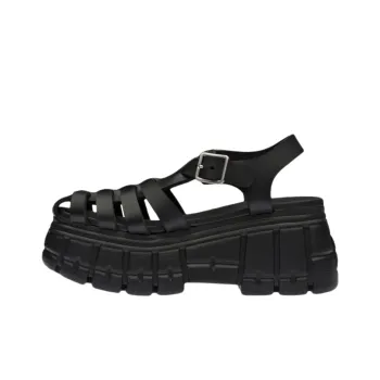 MIU MIU Flatform Caged Sandals