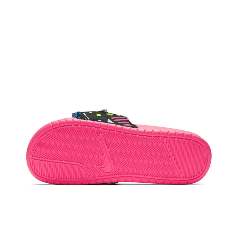Nike Benassi Jdi Print Slide Fanny Pack Neon-3