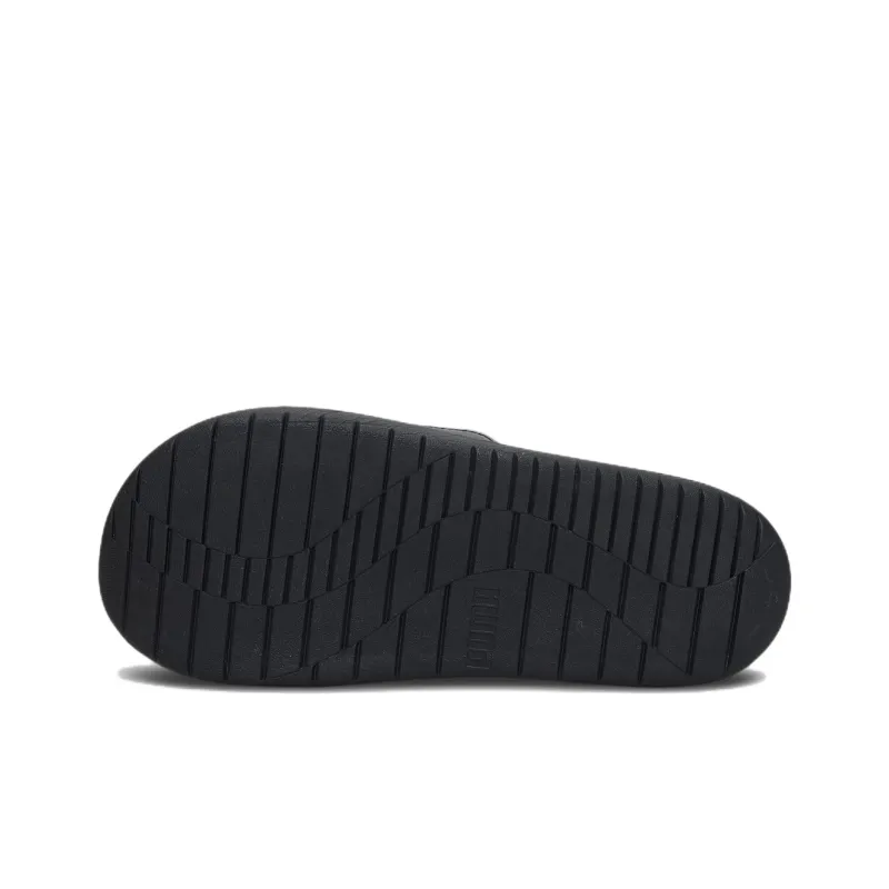 Puma Softride Slide 'Black White'-4