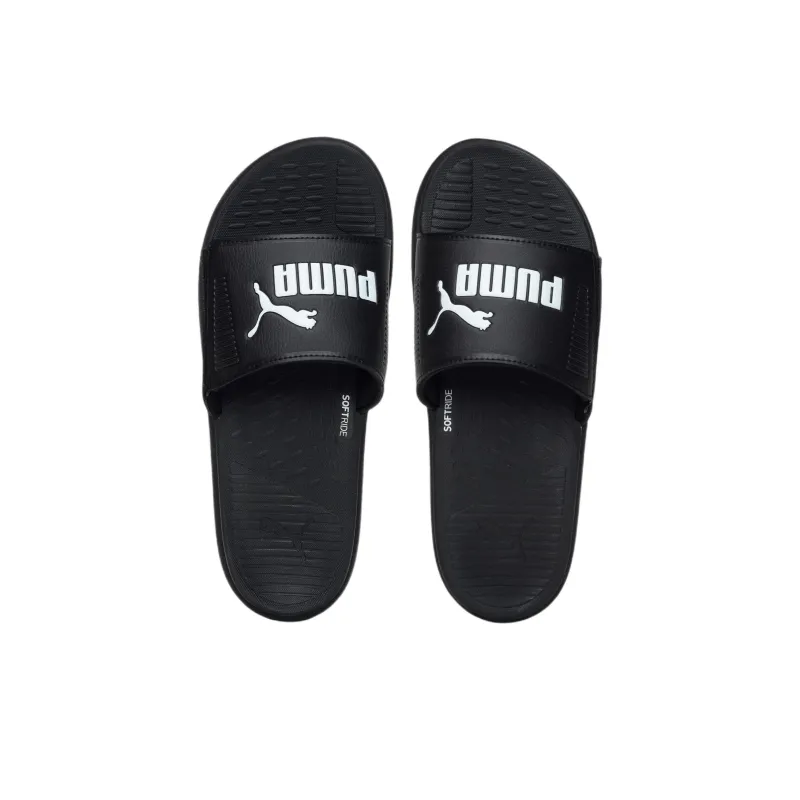 Puma Softride Slide 'Black White'-2