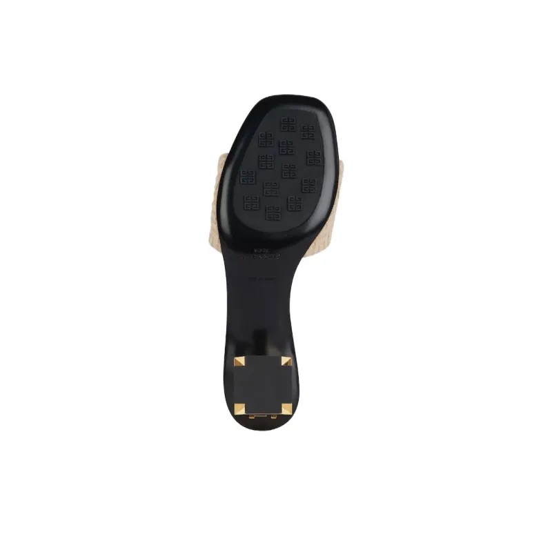 Givenchy G Cube 50mm Leather Mules-4