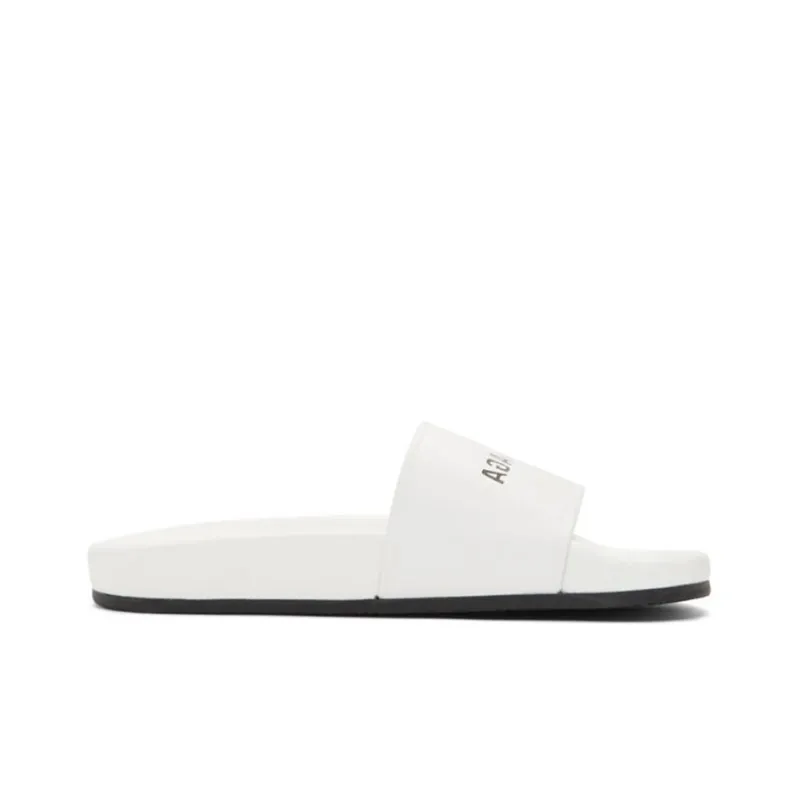 Balenciaga Classic Logo Slide 'White'-1