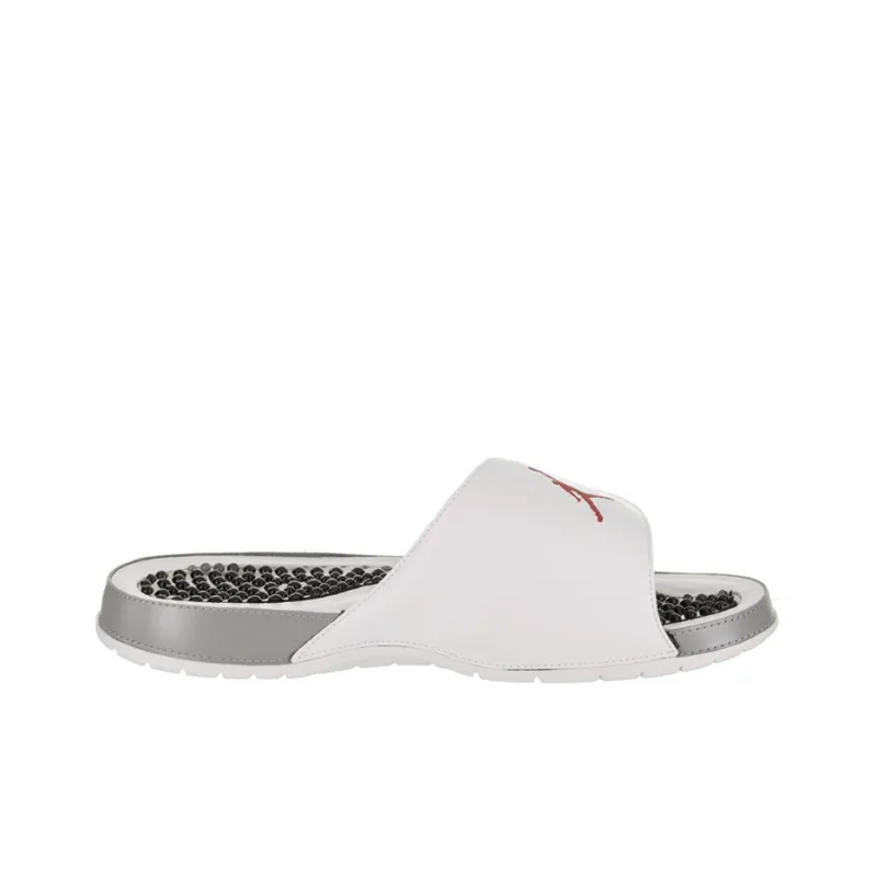 JORDAN Hydro 5 Slide 'White Red Silver'-1