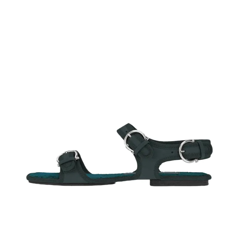 FERRAGAMO Beach Sandals Women's Winter Teal-0