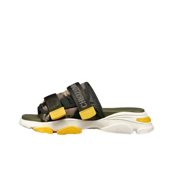 DIOR D Wander Slide Slippers Women's Dark Green