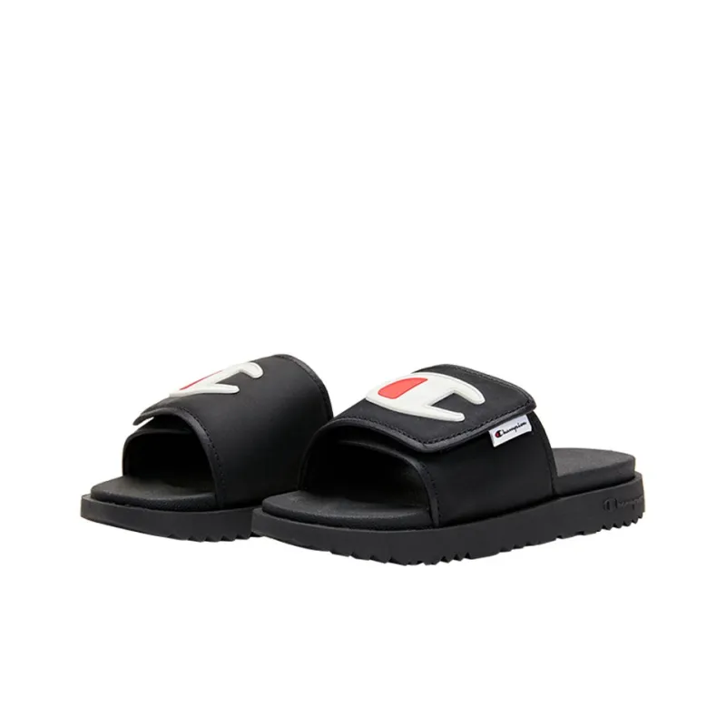 Champion Campus EVA Slide Slippers Unisex Black-2