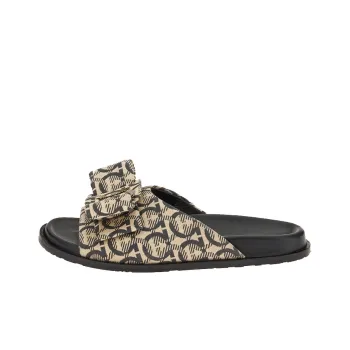 FERRAGAMO GANCINI Stylish Sandals Women's Bright White