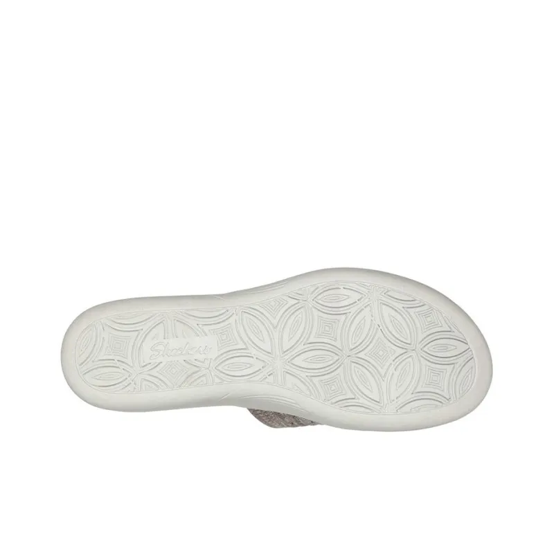 Skechers Pier Lite Slip-Resistant Slide Slippers Women's Taupe-3