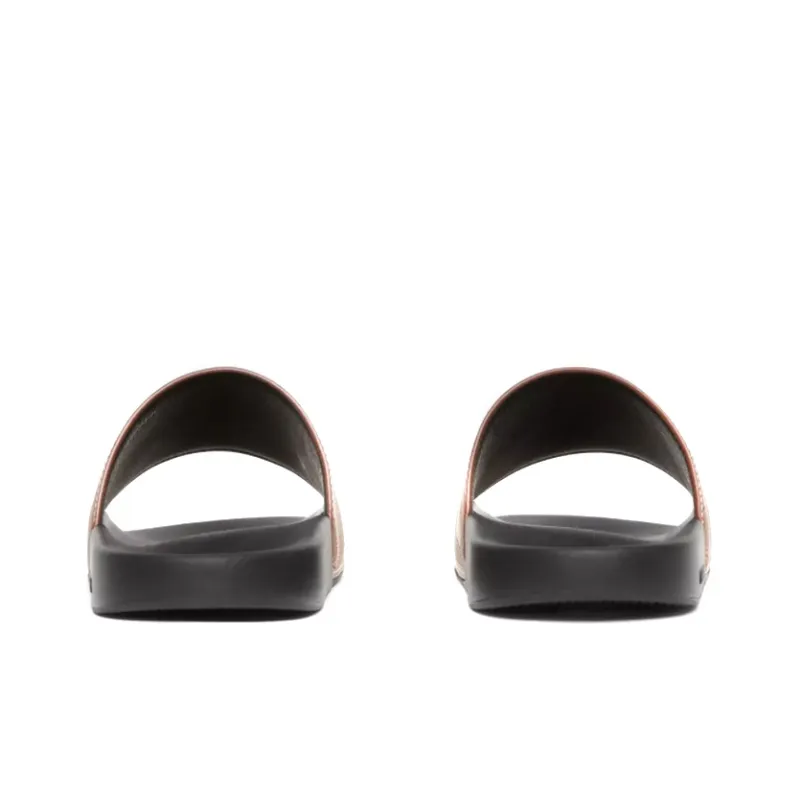 Burberry Rubber Sole Quiet Slide Slippers Men's Tan-4