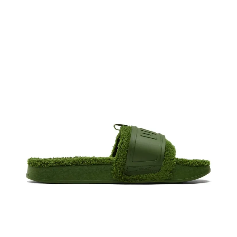 PUMA Leadcat Ylm Slide Winter Slipper Green-1
