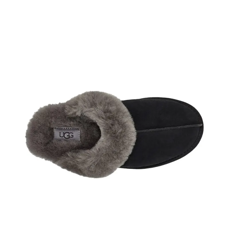 UGG Scuffette Ii Slipper Black Grey Women's-4