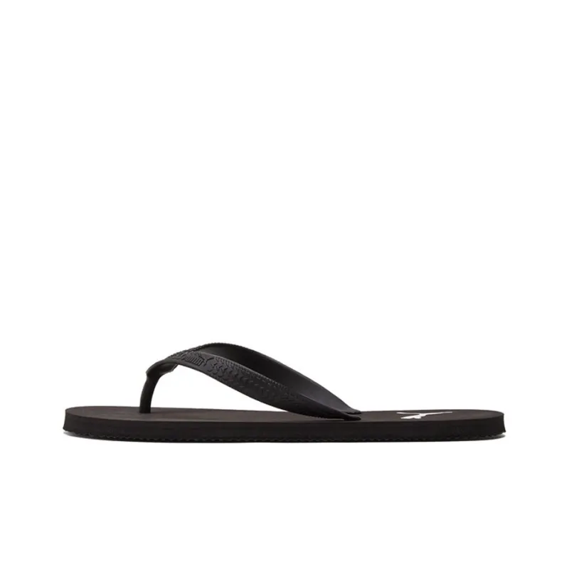 PUMA First Flip Sandals Slides Black-0