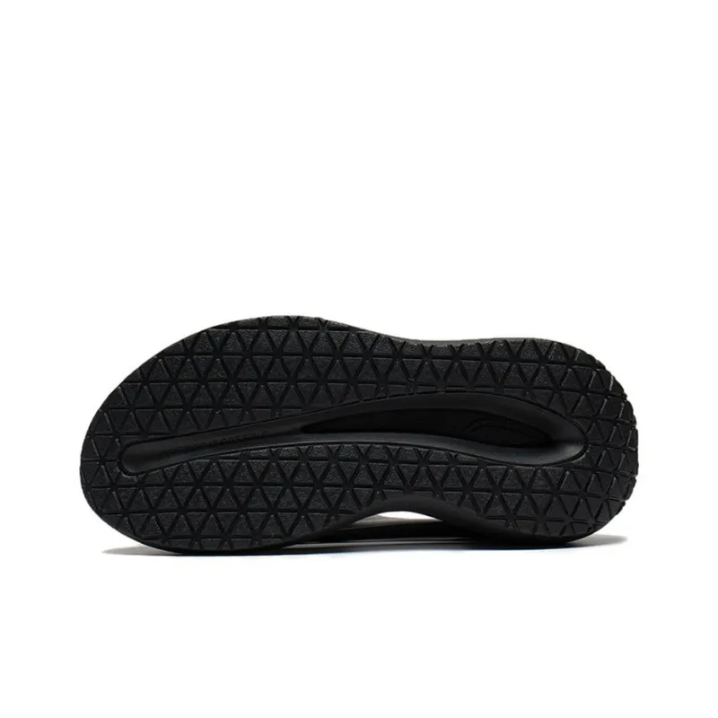 LiNing Yun You Slay Quiet Abrasion Resistant Slide Slippers Unisex Black-4