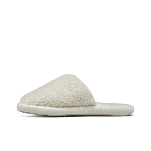 Allbirds Dweller Fluff Slide Slippers Men's Natural White