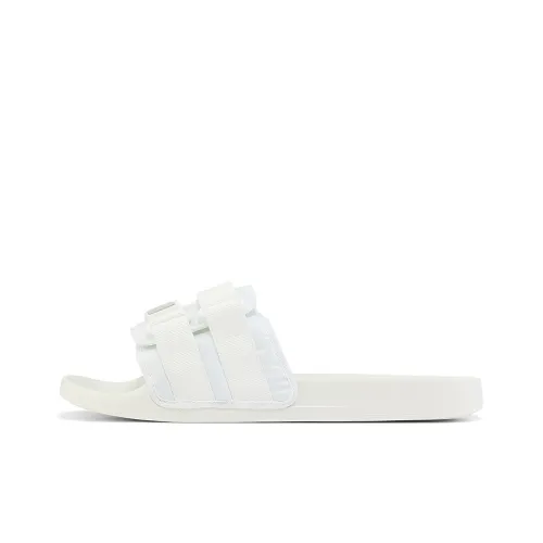 Kappa Slide Slippers Unisex Korean White