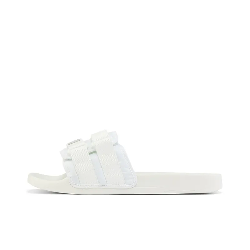 Kappa EVA Stitching Quiet Slide Slippers Unisex White-0