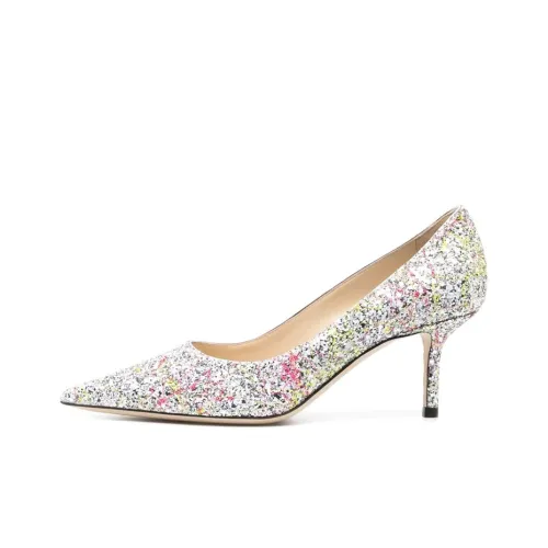 Jimmy Choo Love 90mm Glitter Pumps