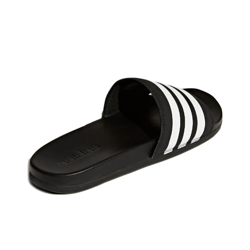 Adilette Adidas Cloudfoam Plus 'Black White'-3