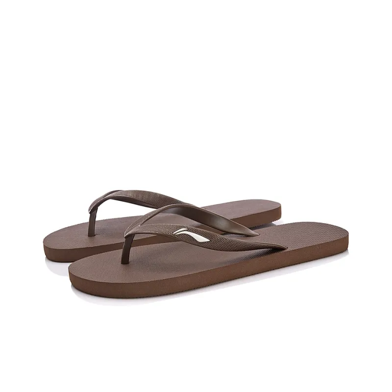 LiNing Quiet Slide Slippers Men's Hazelnut Umber-2