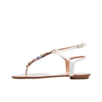 AQUAZZURA Papillon Fashion Sandal Women's White