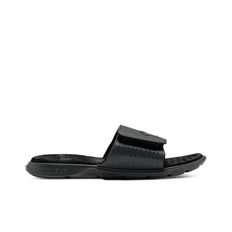 Under Armour Ignite 7 Graphic Strap Slide 'Pitch Grey Black'-1