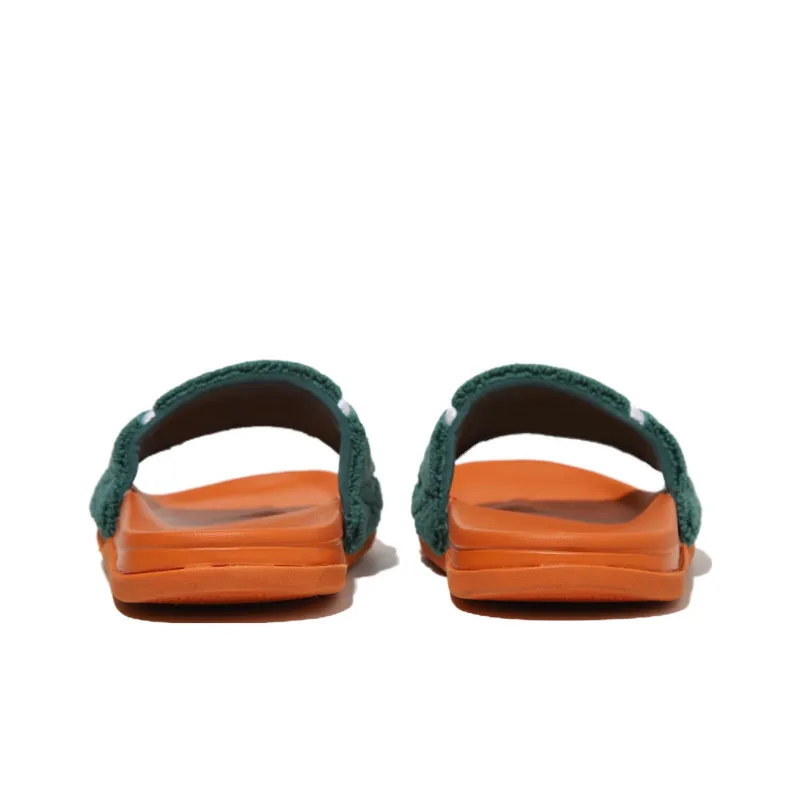 FILA Slicktender V2 Tennis Slicktender V2 Tennis Sports Slippers Unisex Green Orange Korean Style-2